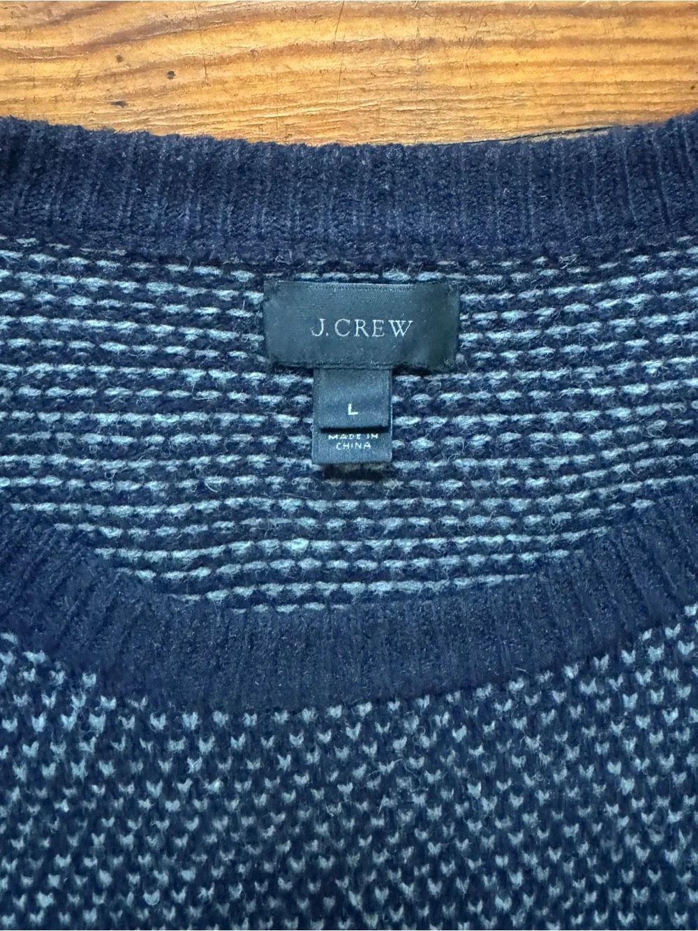 J. Crew crew navy